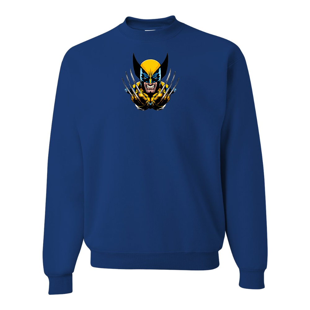 Men's Wolverine 2025 Art    JERZEES NuBlend Crewneck Sweatshirt